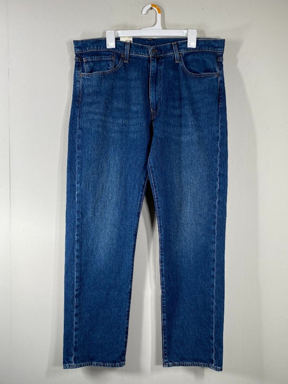 Levi's Premium 505 REGULAR FIT Denim Jeans Men's 38 x 32 High Rise Blue NWT